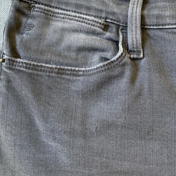 Frame Denim  Le High Straight Raw Stagger Jeans in Noise Size 29 - Picture 12 of 16